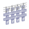 Image:Barrière_en_tôle_renforcée_barbelée.gif