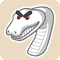 Image:python blanc agressif.gif