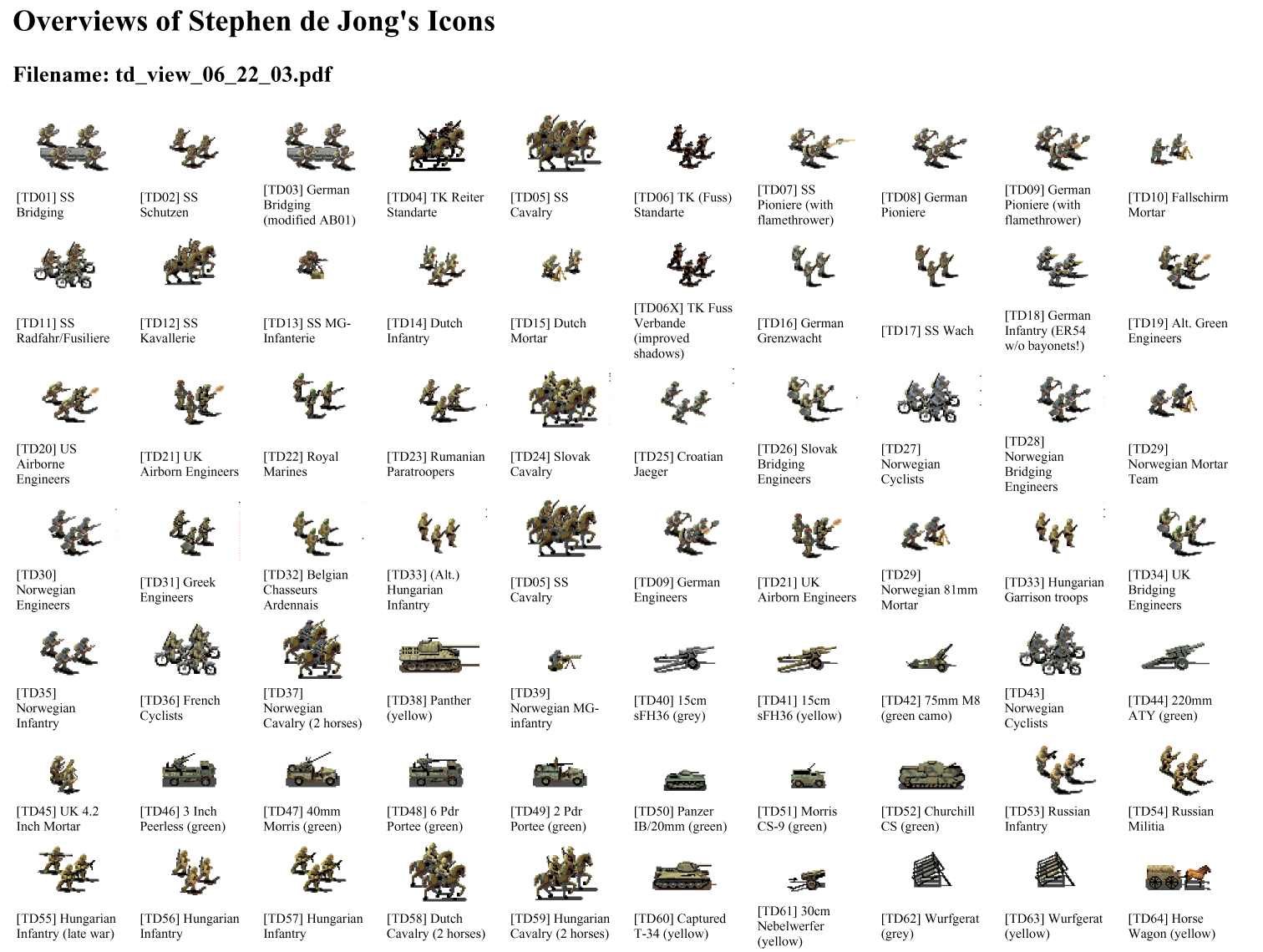 Ww2 Icons