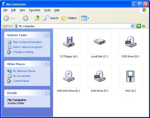 H10 drive working on UMS mode