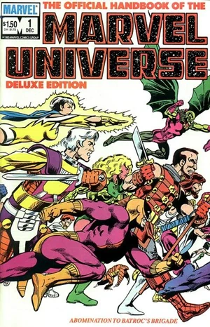 Official Handbook of the Marvel Universe Vol 2 1