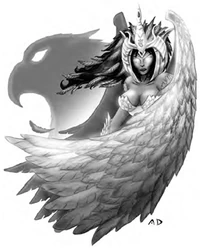 Image of Aviana, the Lady Raven