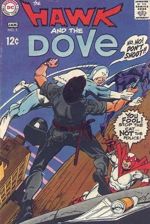 Cover for Hawk and Dove #3