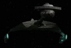 Unexpected Klingon ship
