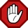 Stop hand