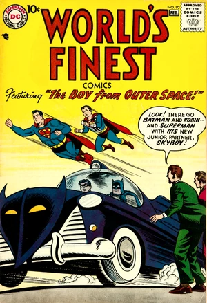 Cover for World's Finest #92
