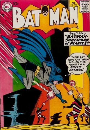 Cover for Batman #113