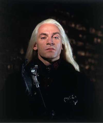 Lucius Malfoy and walking stick