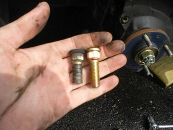 Wheel stud replacement 007