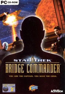 Star Trek: Bridge Commander box art.