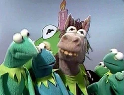 Kermit-horse