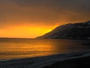 Maiori before storm breaks out