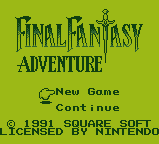Final Fantasy Adventure title