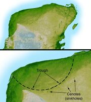 Chicxulub radar topography