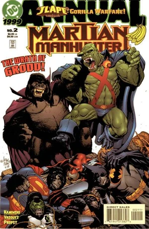 Cover for Martian Manhunter Annual #2
