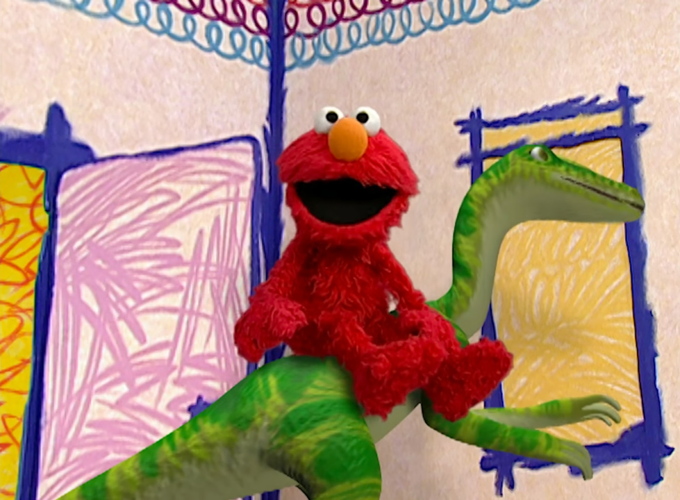 elmo's world dinosaur song