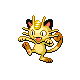 Imagen de Meowth macho o hembra en Pokémon Diamante y Perla