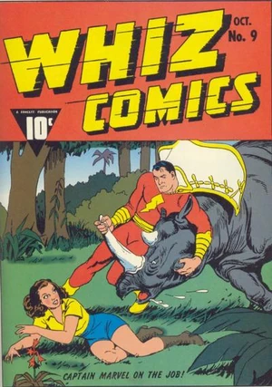 Cover for Whiz Comics #9