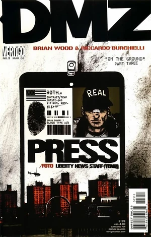 Cover for DMZ #3