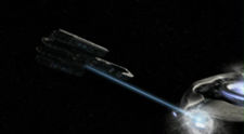Stargate SG-1 - Odyssey fires energy weapon