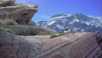 Xantoras mountain top