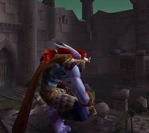 Maj overlooking the ruins of Lordaeron.