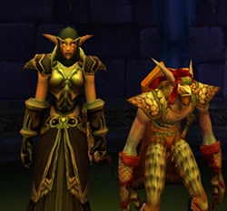 Maj and Sylvanas.