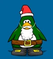 Santa penguin