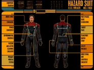 Hazard suit