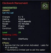 Clockwork Manservant