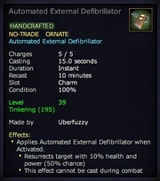 Automated External Defibrillator