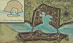 Map of Zhentil Keep - Robert Lazzaretti