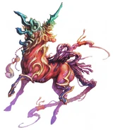 Art of Unicorn from Final Fantasy Tactics Advance