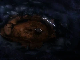 Voyager Enters the Creature's Maw