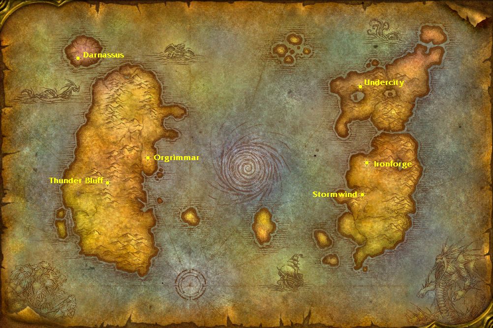 Map Of Stormwind