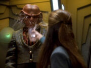 Quark Saft Gesicht