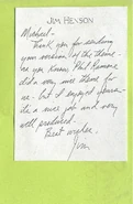 Henson Letter