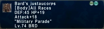 Bard's Justaucorps