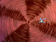 USS Enterprise NCC-1701 und IKS Klothos durchfliegen Zeit-Barriere