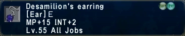 Desamilion's Earring