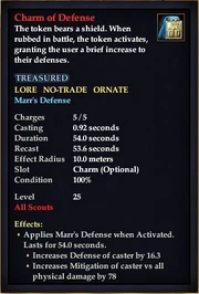Charm of Defense