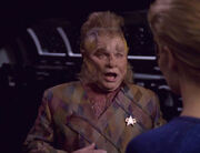 Neelix surprised by Seven