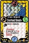Overhead smash plus