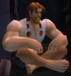 Caged Human Male