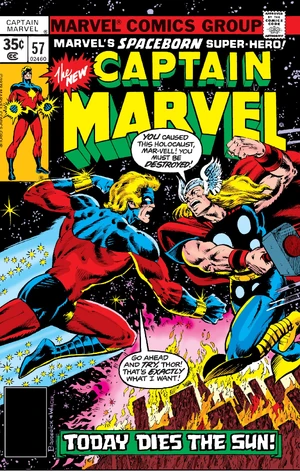 Captain Marvel Vol 1 57
