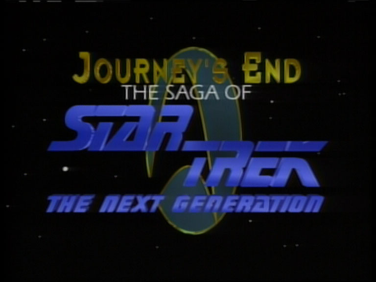 Journey s End - The Saga of Star Trek The Next Generation movie