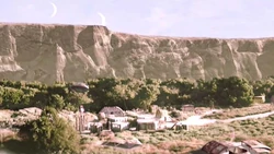 Terra Nova colony, surface profile