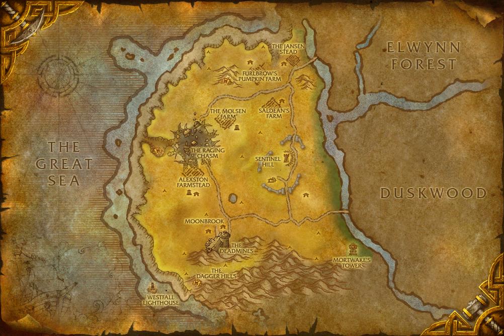 World+of+warcraft+cataclysm+map+with+levels