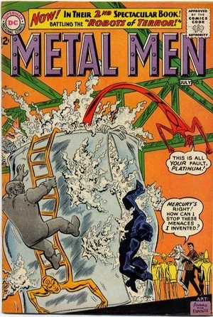 Cover for Metal Men #2