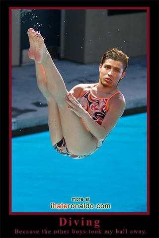 Ronaldo Diving on Ronaldo Diving Jpg